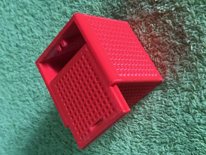 Hộp lưu trữ Cube 40 với nắp trượt và khóa click - Image 2