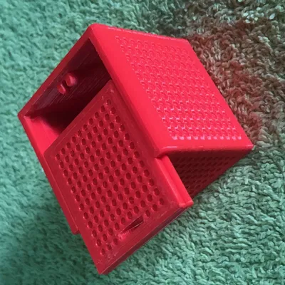 Hộp lưu trữ Cube 40 với nắp trượt và khóa click