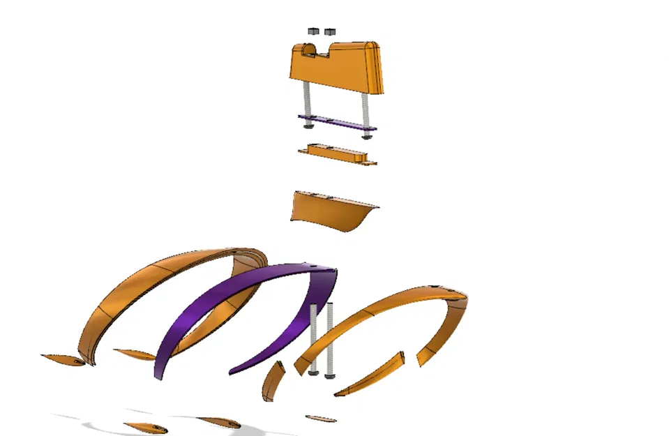 Cánh chèo cỏ hình nhẫn 14cm cho lướt ván tốc độ - Image 8