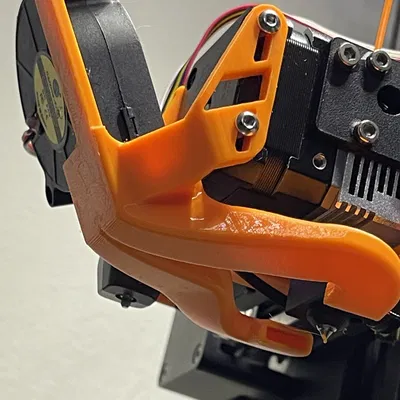 Bộ ống dẫn gió quạt đôi 5015 cho Ender 3 S1 (Pro) + Sprite Extruder