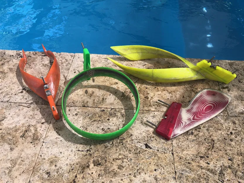 Cánh chèo cỏ hình nhẫn 14cm cho lướt ván tốc độ - Image 23