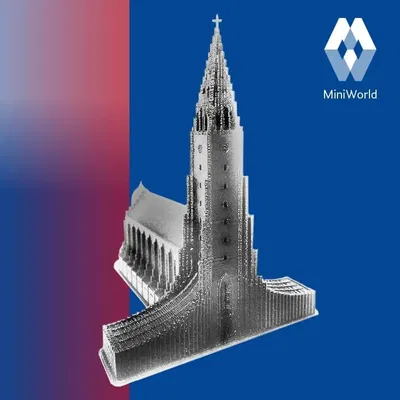 Nhà thờ Hallgrímskirkja tại Reykjavik, Iceland