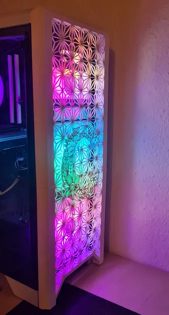 PC Casemod phong cách Nhật Bản với họa tiết kumiko - Image 3