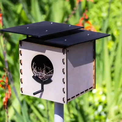 Nhà chim hiện đại cho máy in 3D và cắt laser