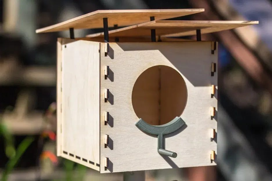 Nhà chim hiện đại cho máy in 3D và cắt laser - Image 3