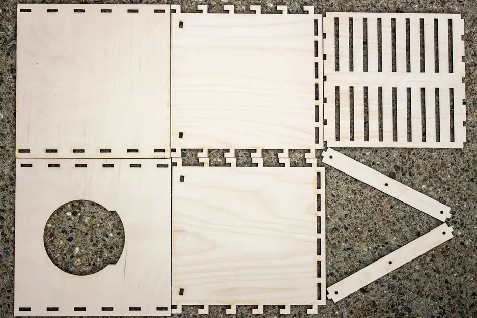 Nhà chim hiện đại cho máy in 3D và cắt laser - Image 6