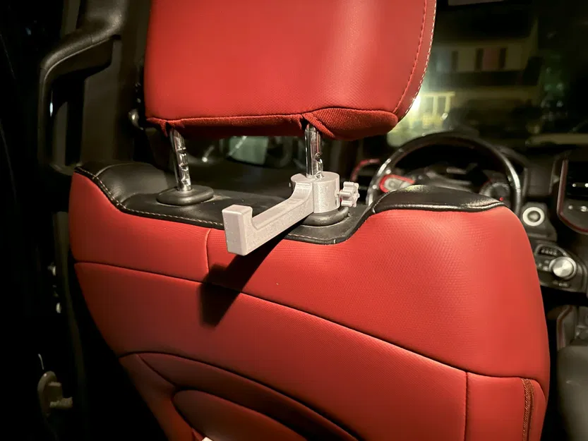 Móc treo túi xách và túi hàng hóa cho ghế xe hơi - Image 1