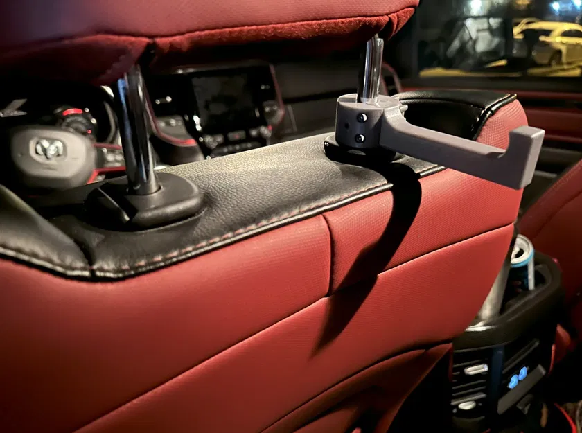 Móc treo túi xách và túi hàng hóa cho ghế xe hơi - Image 7