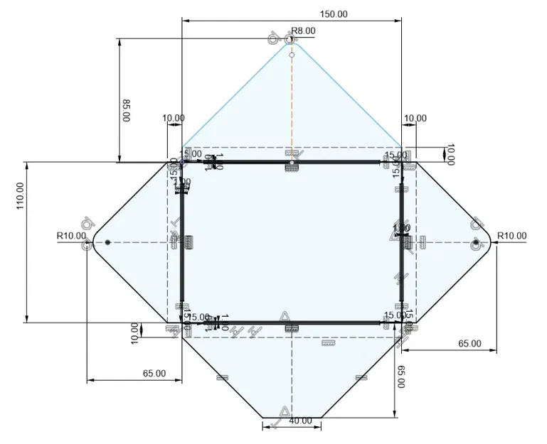 Công cụ cắt phong bì kích thước A5 150mm x 110mm - Image 2