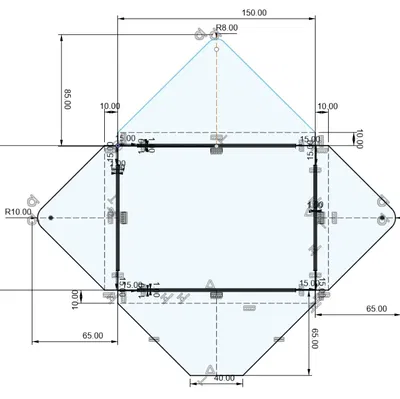 Công cụ cắt phong bì kích thước A5 150mm x 110mm