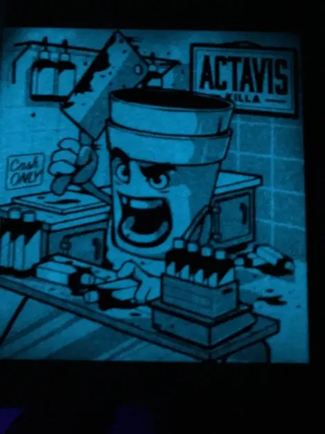 Mô hình Actavis Killa in 3D từ HueForge - Image 2