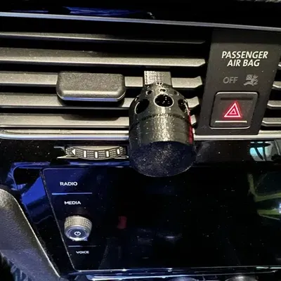 Giá đỡ hương liệu gắn cửa gió ô tô