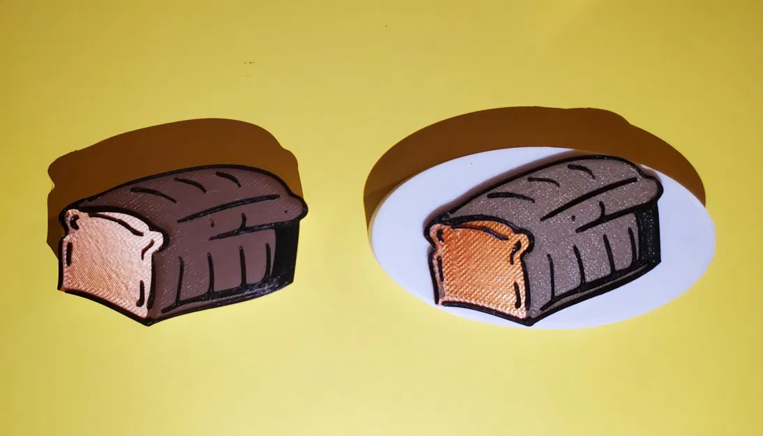 Núm tủ hình bánh mì cho ngăn kéo bánh mì - Image 2