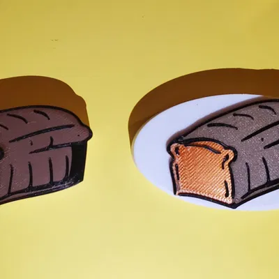 Núm tủ hình bánh mì cho ngăn kéo bánh mì