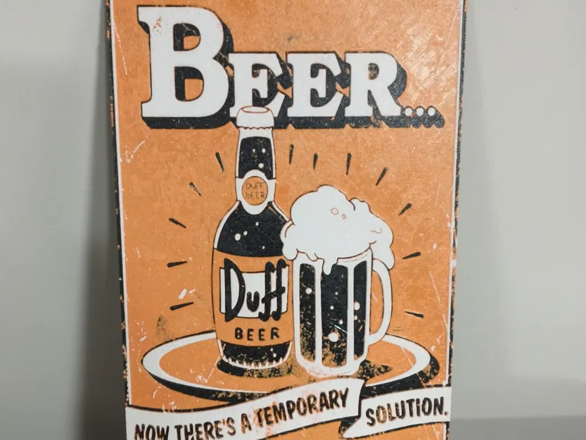 Quảng cáo bia Duff từ bộ phim The Simpsons - Image 2