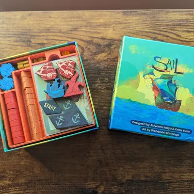 Giá đỡ tổ chức cho trò chơi Sail của Allplay