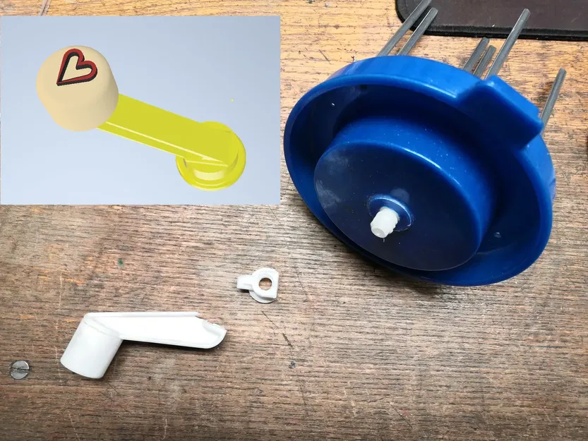 Tay cầm máy trộn bếp phục hồi từ ký ức bà nội - Image 1