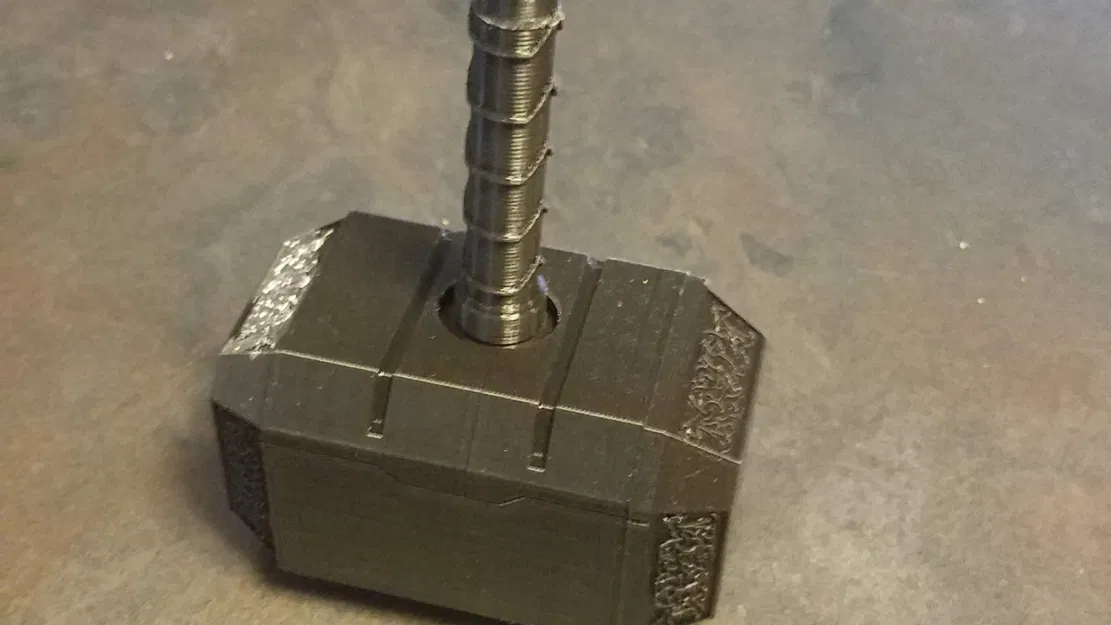 Bút bi Mjolnir tách rời cho in 3D 120mm - Image 1