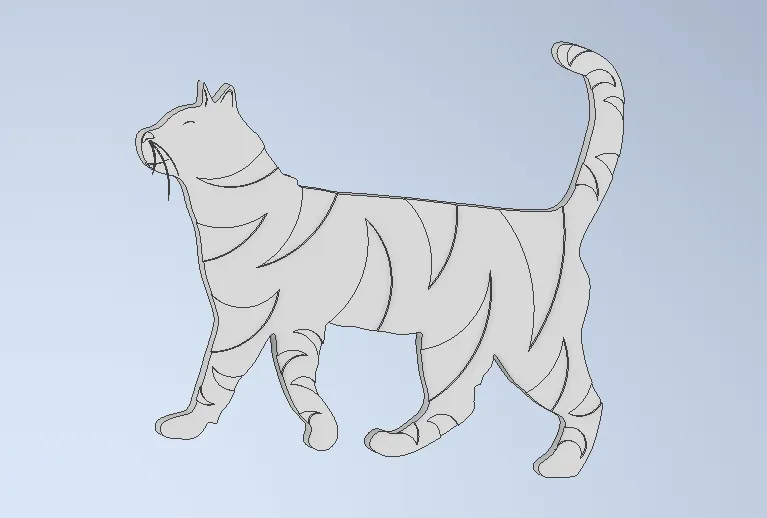 Mô hình mèo cho thùng máy Cooler Master QUBE 500 - Image 5