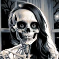Skelly, cô gái bộ xương trong tranh filament - Thumbnail 1