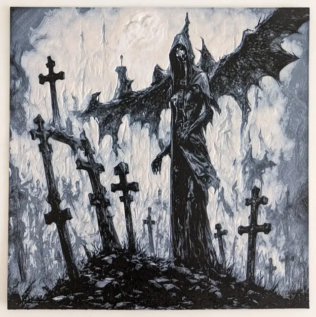 Lich Nghĩa Địa (Hội Họa Filament) - HueForge - Image 2