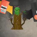 Caterpie trên gốc cây Halloween - Thumbnail 4