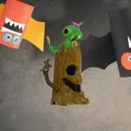 Caterpie trên gốc cây Halloween - Thumbnail 5
