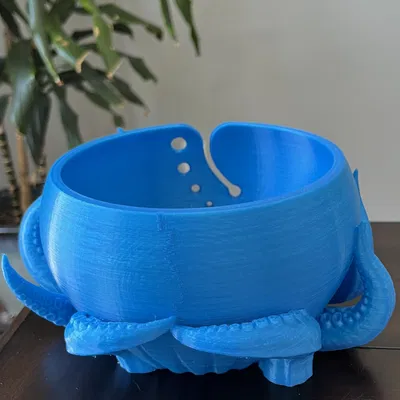 Bát len hình xúc tu độc đáo cho người đam mê đan len