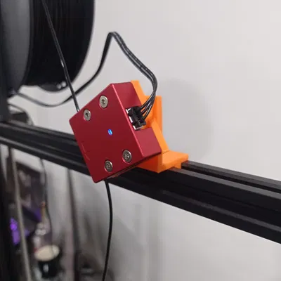 Cảm biến chạy hết filament CR 10 Max gắn trên máy in 3D