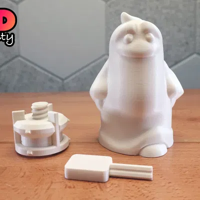 Câu đố ma quái xoắn in sẵn không cần lắp ráp