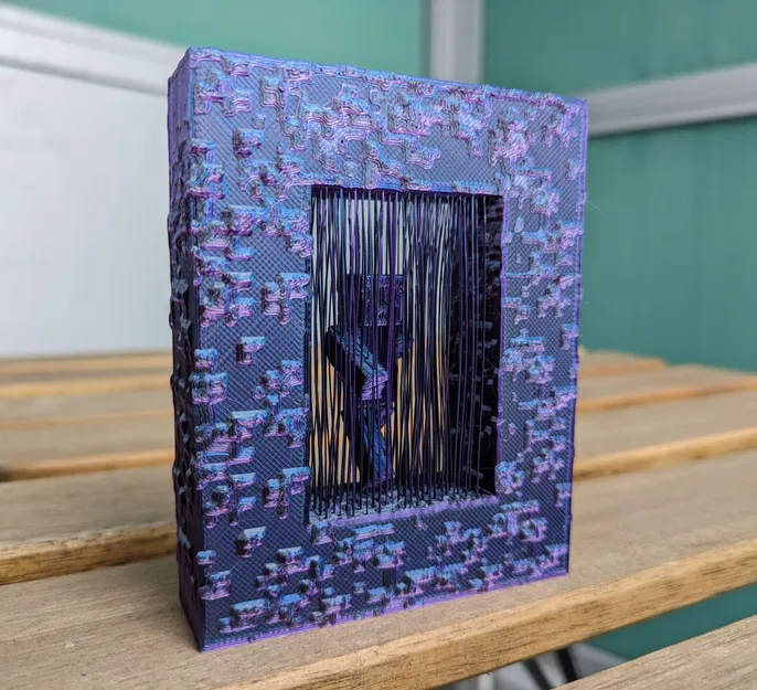 Cổng Nether treo lơ lửng trong Minecraft - Image 1