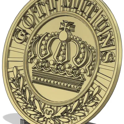 Huy hiệu vương miện Phổ trong Thế chiến thứ nhất