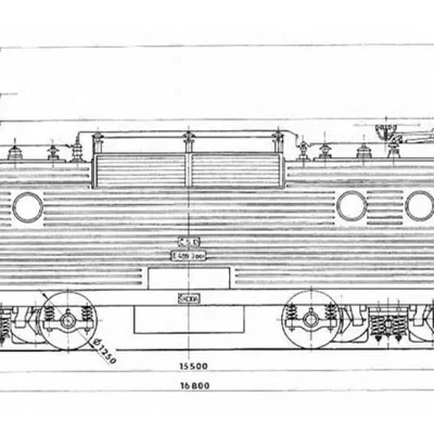 Đầu máy xe lửa 162/3 kiểu Peršing Kastle tỷ lệ 1/87 H0