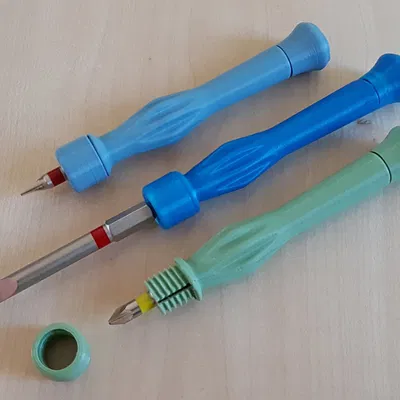 Tuốc nơ vít có khóa cơ học và bánh xe tự do in tại chỗ