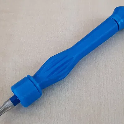 Tuốc nơ vít có khóa cơ học và bánh xe tự do in tại chỗ