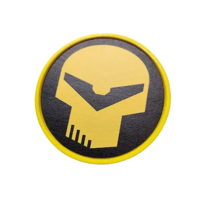 Thiết kế lót ly trống đơn giản cho Sticker Mule