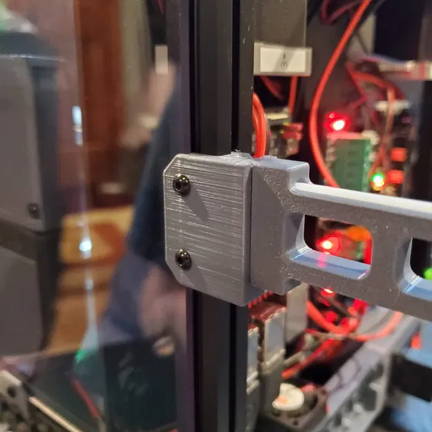 Giá đỡ cuộn filament tháo rời Voron 0 với hai ốc vít - Image 1