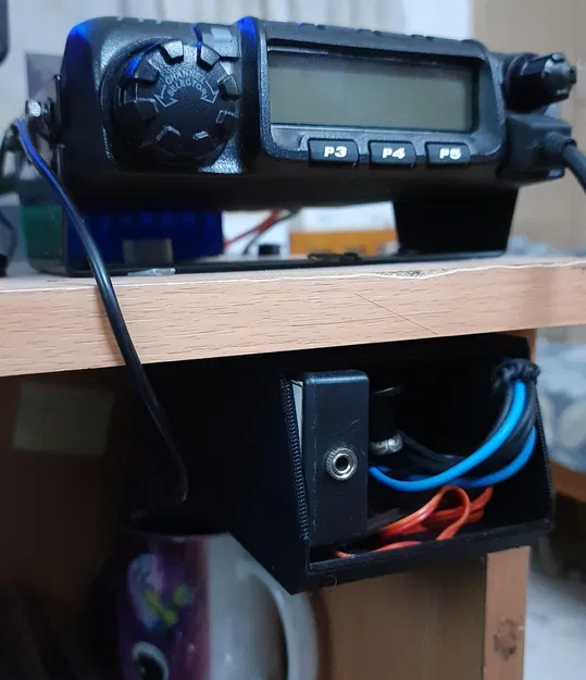 Giá đỡ khóa điện báo và bộ tạo dao động dưới bàn - Image 1