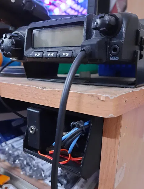 Giá đỡ khóa điện báo và bộ tạo dao động dưới bàn - Image 2