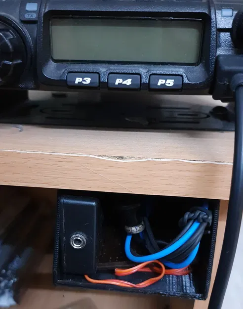 Giá đỡ khóa điện báo và bộ tạo dao động dưới bàn - Image 3