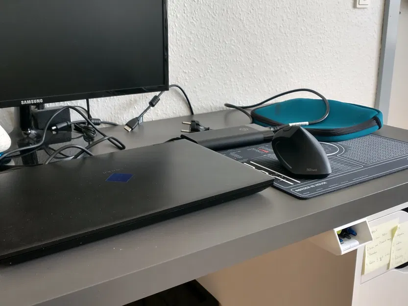 Ngăn kéo đựng bút tiện lợi dưới bàn làm việc - Image 3