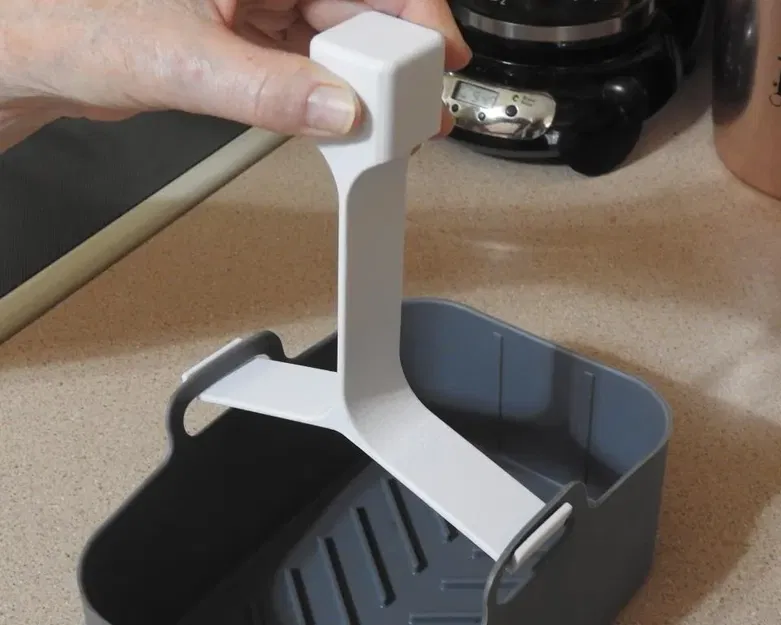 Cái móc cho giỏ chiên không dầu 10qt bằng silicone - Image 5