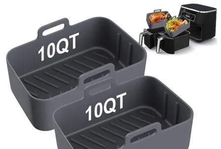 Cái móc cho giỏ chiên không dầu 10qt bằng silicone - Image 8