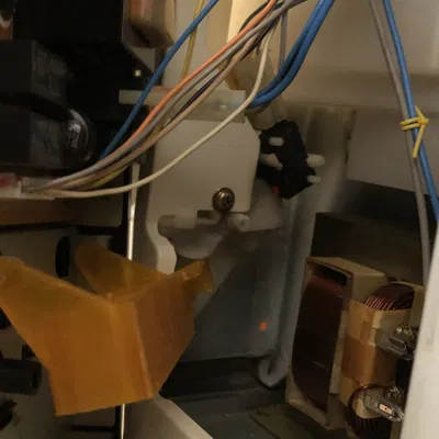 Cơ chế mở cửa lò vi sóng Quazar 80QBP1881 năm 1994