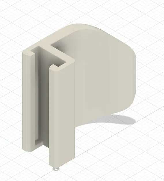 Núm kéo cho rèm plissee tự giữ - Image 1