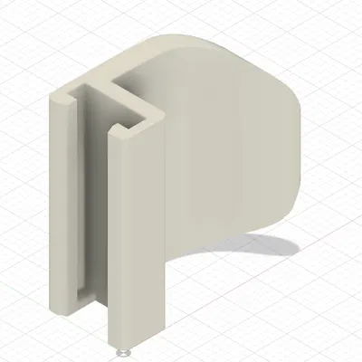 Núm kéo cho rèm plissee tự giữ