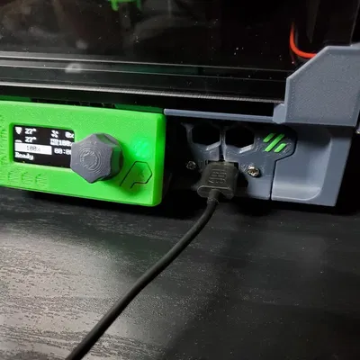 Tấm chắn trước bên phải Voron 0.2r1 với cổng USB