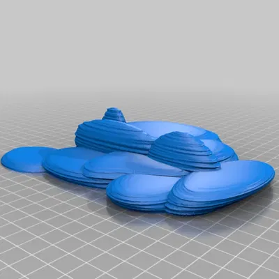 Địa hình đá cát rải cho trò chơi