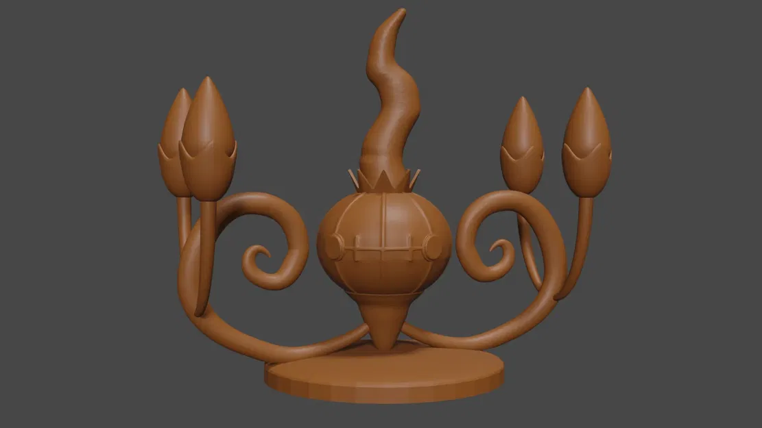 Mô hình Chandelure phong cách Pokemon cho DnD tabletop - Image 1