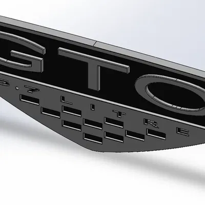 Huy hiệu chắn bùn Pontiac GTO thế hệ thứ năm